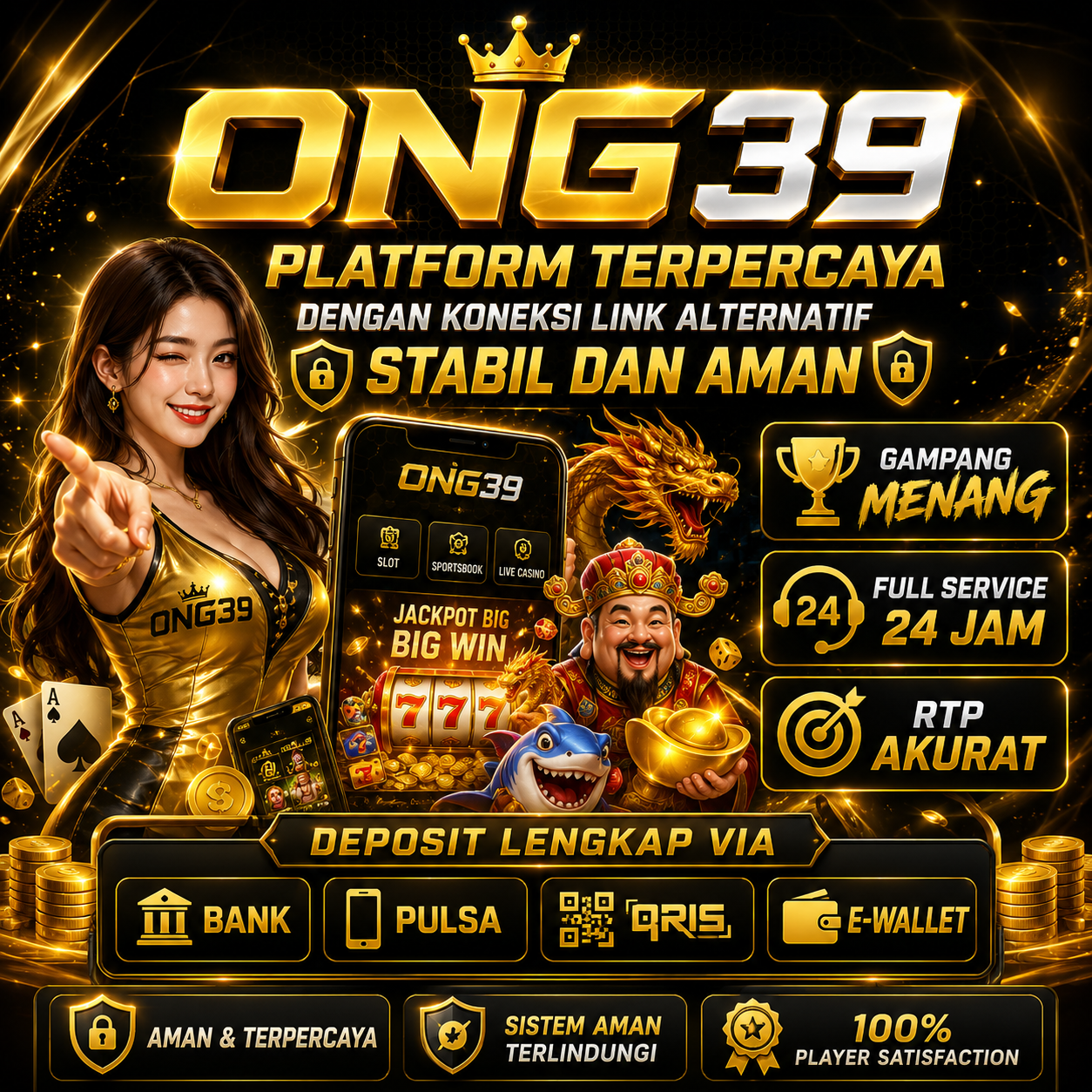 banner ONG39 | Platform Digital dengan Tampilan Elegan dan Responsif