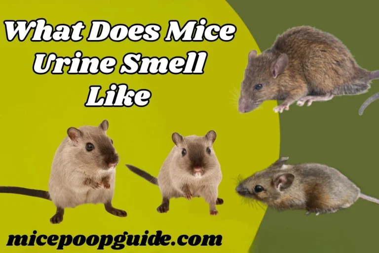 What Does Mice Urine Smell Like